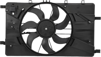 Radiator Cooling Fan Compatible with 2012 Buick Verano & 2011–2016 Chevrolet Cruze
