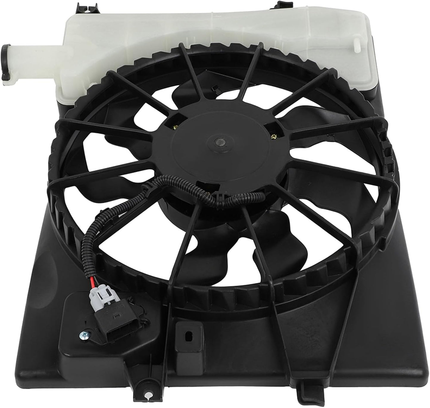 4519 Cooling Fan Assembly A/C Condenser for 2014-2016 Hyundai Elantra, 2014 Elantra Coupe, 2016-2017 Elantra GT, 2015-2016 Kia Forte