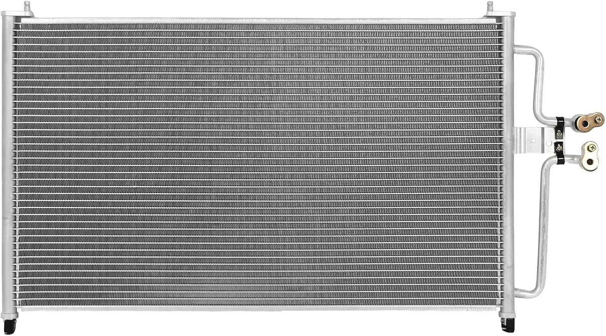 AC Condenser Compatible with 2005-2007 Ford Escape, 2005-2007 Mercury Mariner, 2005-2006 Mazda Tribute – Radiator Cooling Fan Assembly, Replacement 3298 - KUDUPARTS