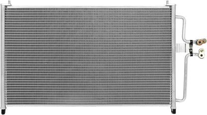 AC Condenser Compatible with 2005-2007 Ford Escape, 2005-2007 Mercury Mariner, 2005-2006 Mazda Tribute – Radiator Cooling Fan Assembly, Replacement 3298