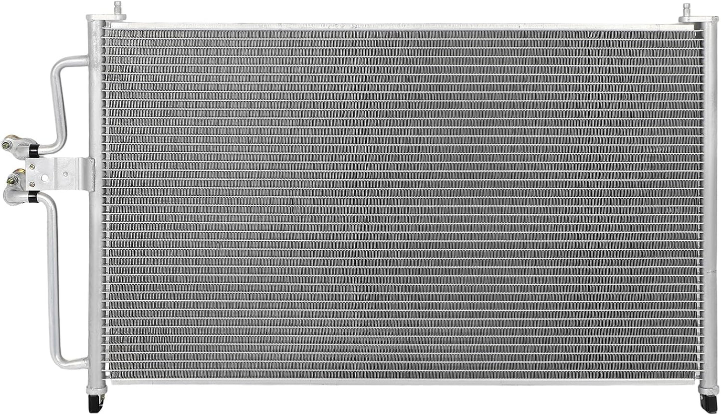 AC Condenser Compatible with 2005-2007 Ford Escape, 2005-2007 Mercury Mariner, 2005-2006 Mazda Tribute – Radiator Cooling Fan Assembly, Replacement 3298