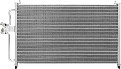 AC Condenser Compatible with 2005-2007 Ford Escape, 2005-2007 Mercury Mariner, 2005-2006 Mazda Tribute – Radiator Cooling Fan Assembly, Replacement 3298
