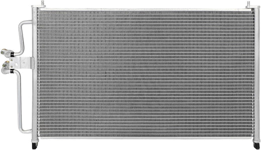 AC Condenser Compatible with 2005-2007 Ford Escape, 2005-2007 Mercury Mariner, 2005-2006 Mazda Tribute – Radiator Cooling Fan Assembly, Replacement 3298 - KUDUPARTS