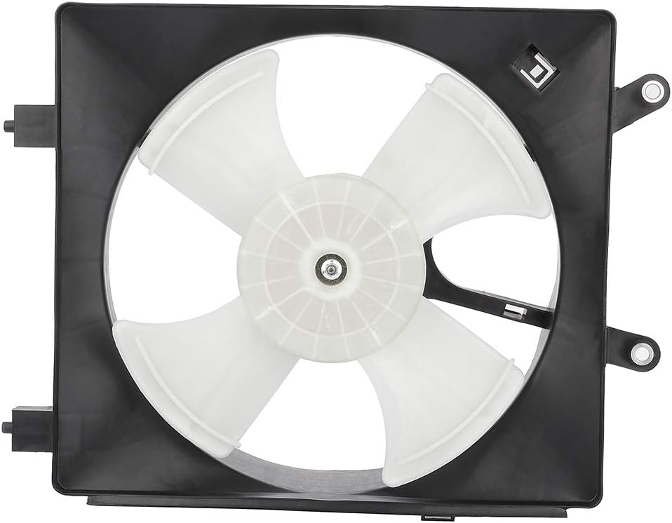 Radiator Cooling Fan Assembly Compatible with 2001-2005 Honda Civic – Engine Cooling Fan Replacement (620-220, 620220, 38605PLCJ013, 38616PMMA01, HO3113114, 101M26001E)