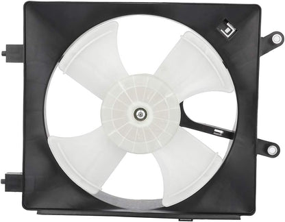 Radiator Cooling Fan Assembly Compatible with 2001-2005 Honda Civic – Engine Cooling Fan Replacement (620-220, 620220, 38605PLCJ013, 38616PMMA01, HO3113114, 101M26001E)