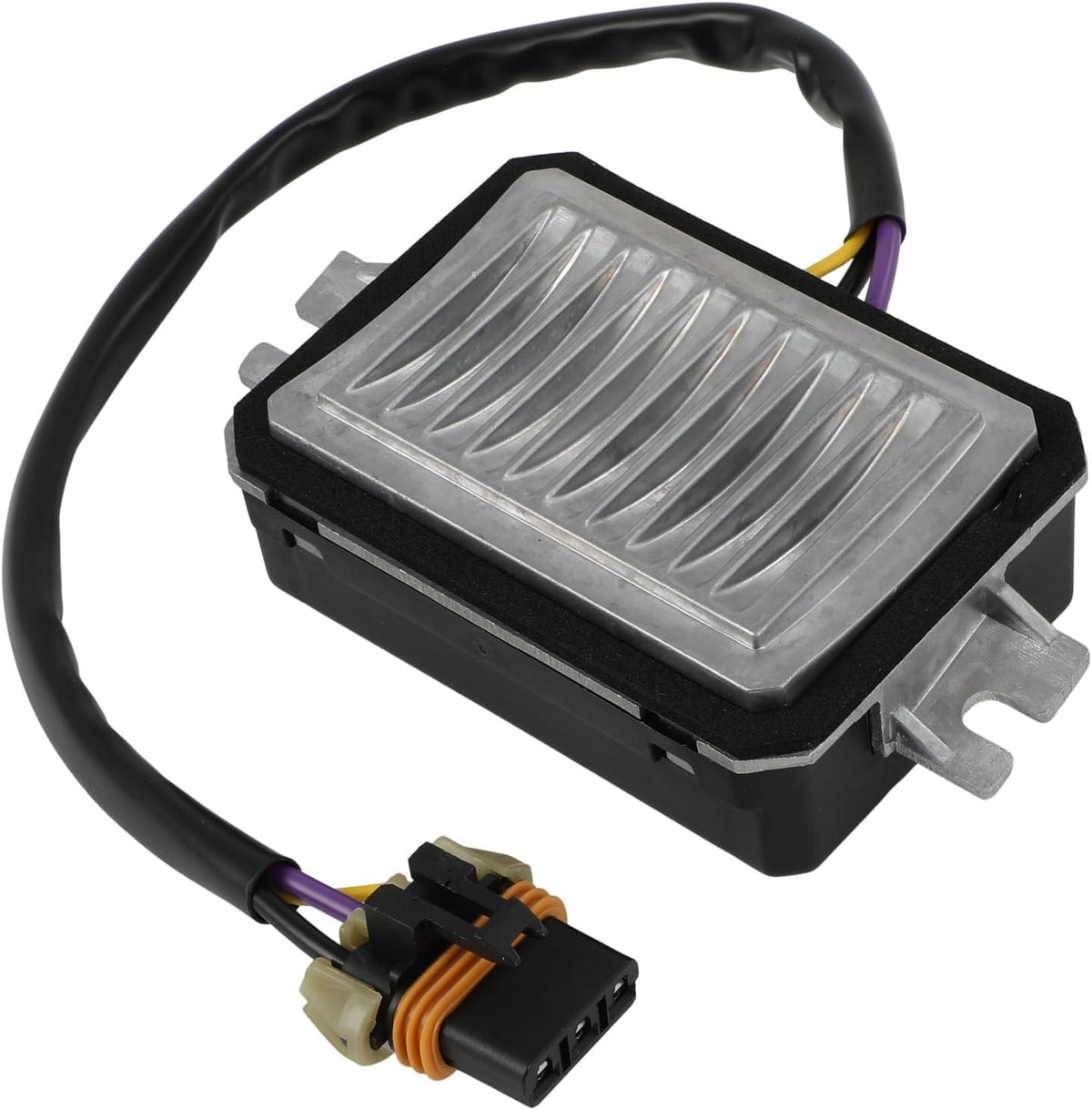 AC Blower Motor Resistor RU536 - Compatible with Buick LeSabre (2000-2005), Cadillac DeVille (1998-2004), Seville (2001-2003), Pontiac Bonneville (2000-2005), Oldsmobile Aurora (2001-2003) - KUDUPARTS
