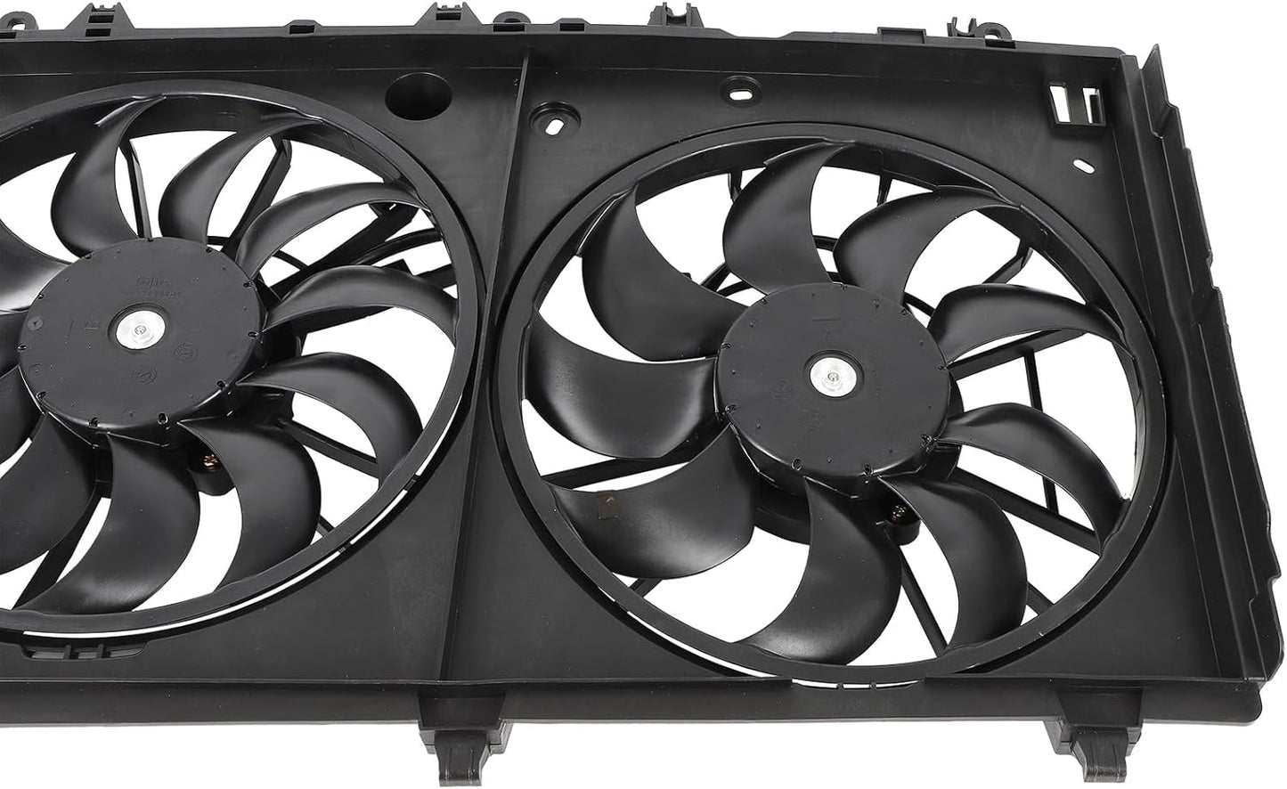 Air Conditioning A/C Condenser & Cooling Fan Assembly Compatible with 2018-2020 Mitsubishi Eclipse Cross – Replaces MI3115157, 1355A449PFM, 1355A449