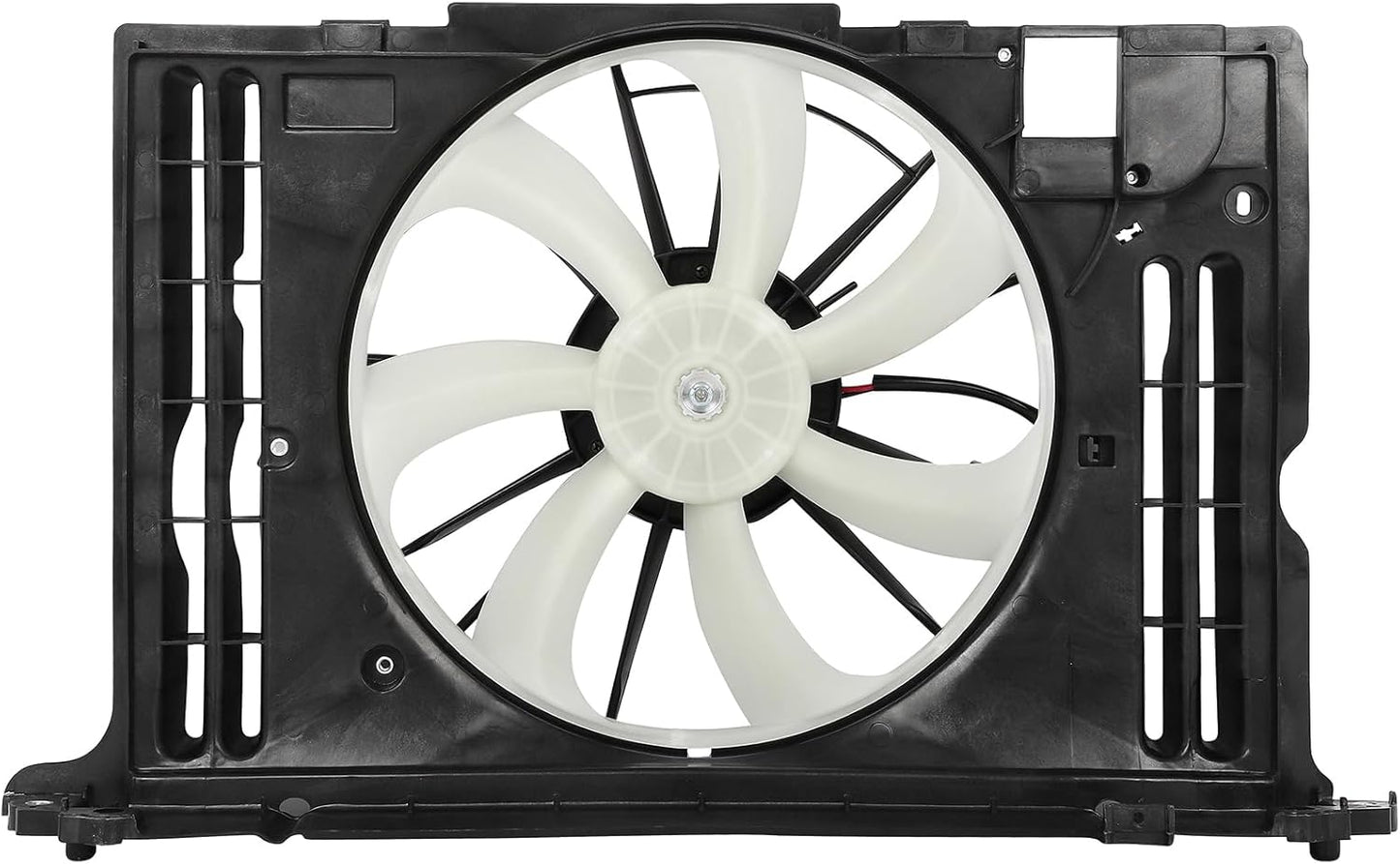 Radiator Cooling Fan Assembly Compatible with 2009-2010 Pontiac Vibe, 2009-2013 Toyota Corolla, 2009-2014 Toyota Matrix – Replaces 621-363, 622130, FA70779, 163610T040, 88975763, TO3115166