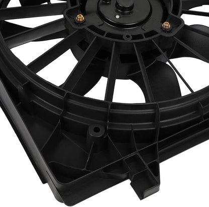 Radiator Cooling Fan Assembly Compatible with 2005-2008 Buick LaCrosse & 2006-2011 Chevrolet Impala – Replaces 621420, 674-00240, GM3115187, 620974, 620973, 621430, 76028, 76022, 1580591