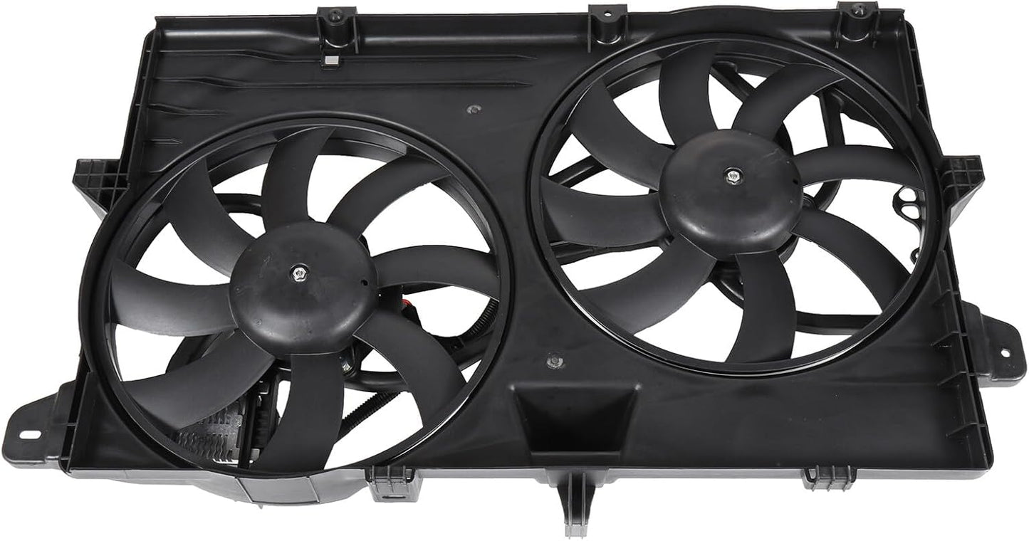 Cooling Fan*1 + Radiator*1 Replacement for 2007-2014 Ford Edge & 2007-2011 Lincoln MKX (621-392, 2937)