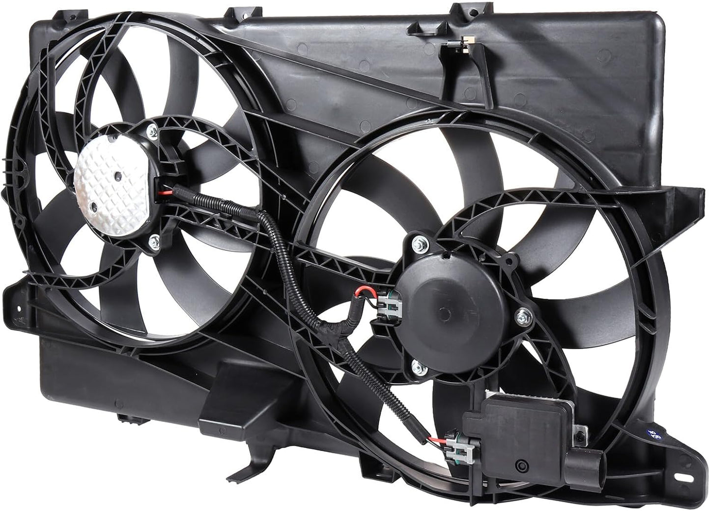 Cooling Fan*1 + Radiator*1 Replacement for 2007-2014 Ford Edge & 2007-2011 Lincoln MKX (621-392, 2937)