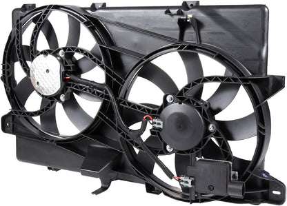 Cooling Fan*1 + Radiator*1 Replacement for 2007-2014 Ford Edge & 2007-2011 Lincoln MKX (621-392, 2937)