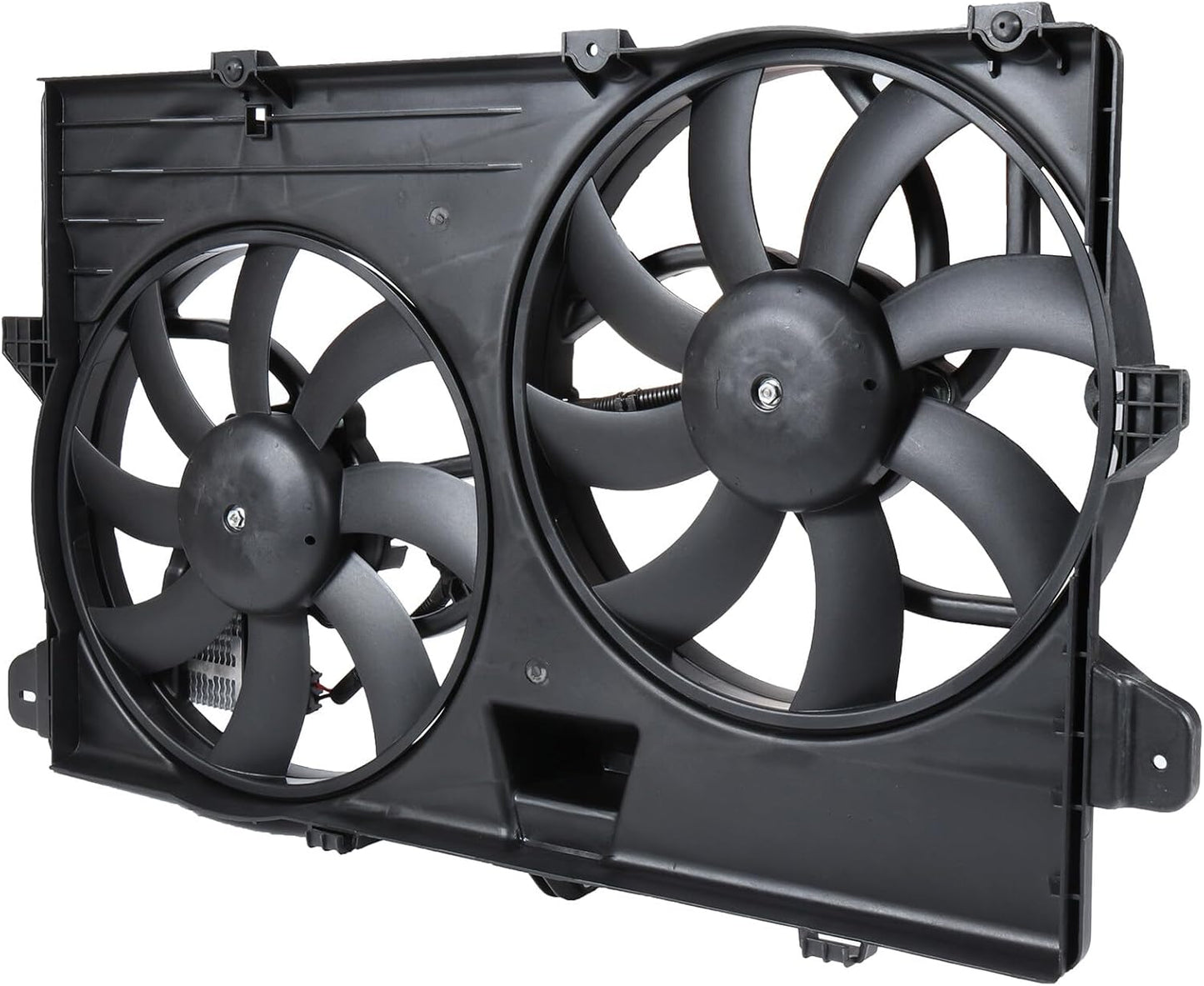 Cooling Fan*1 + Radiator*1 Replacement for 2007-2014 Ford Edge & 2007-2011 Lincoln MKX (621-392, 2937)