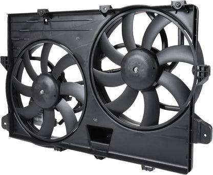 Cooling Fan*1 + Radiator*1 Replacement for 2007-2014 Ford Edge & 2007-2011 Lincoln MKX (621-392, 2937)