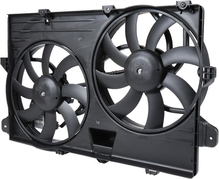 Cooling Fan*1 + Radiator*1 Replacement for 2007-2014 Ford Edge & 2007-2011 Lincoln MKX (621-392, 2937) - KUDUPARTS