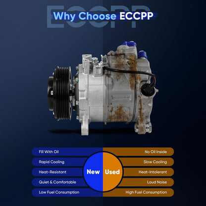 BMW X3 X4 2.0L A/C Compressor with Clutch | Fast Cooling | 2013-2017