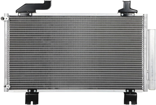AC Condenser Compatible with 2009-2014 Acura TSX V6 Sedan & 2013-2014 TSX V6 Tech Sedan 4-Door – Radiator Cooling Fan Assembly Replacement (3767, 80100TL2A01, AC3030125) - KUDUPARTS