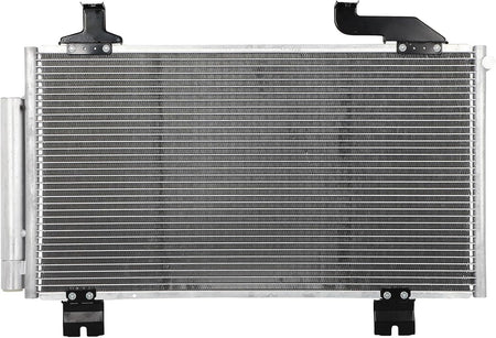 AC Condenser Compatible with 2009-2014 Acura TSX V6 Sedan & 2013-2014 TSX V6 Tech Sedan 4-Door – Radiator Cooling Fan Assembly Replacement (3767, 80100TL2A01, AC3030125) - KUDUPARTS