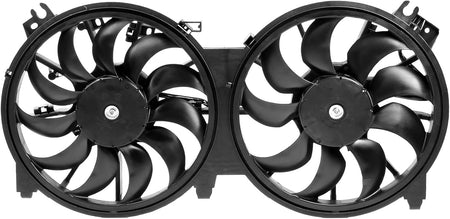 AC Condenser Cooling Fan 21481JA100 - Replacement for 2007-2016 Nissan Altima & Maxima 2.5L 3.5L - KUDUPARTS