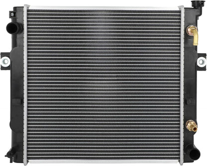 16410U220071 Radiator for Toyota Forklift - Aluminum Core Coolant Radiator Assembly, Replaces #16410U120171, 16410U217071, 16410U22