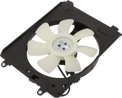 Air Conditioning A/C Condenser Compatible with Honda Civic 2006-2011 – Replaces 611520, 386155LAA01, 38611RMXA51, 386165LAA01, 38615R5AA01 – Cooling Fan Assembly