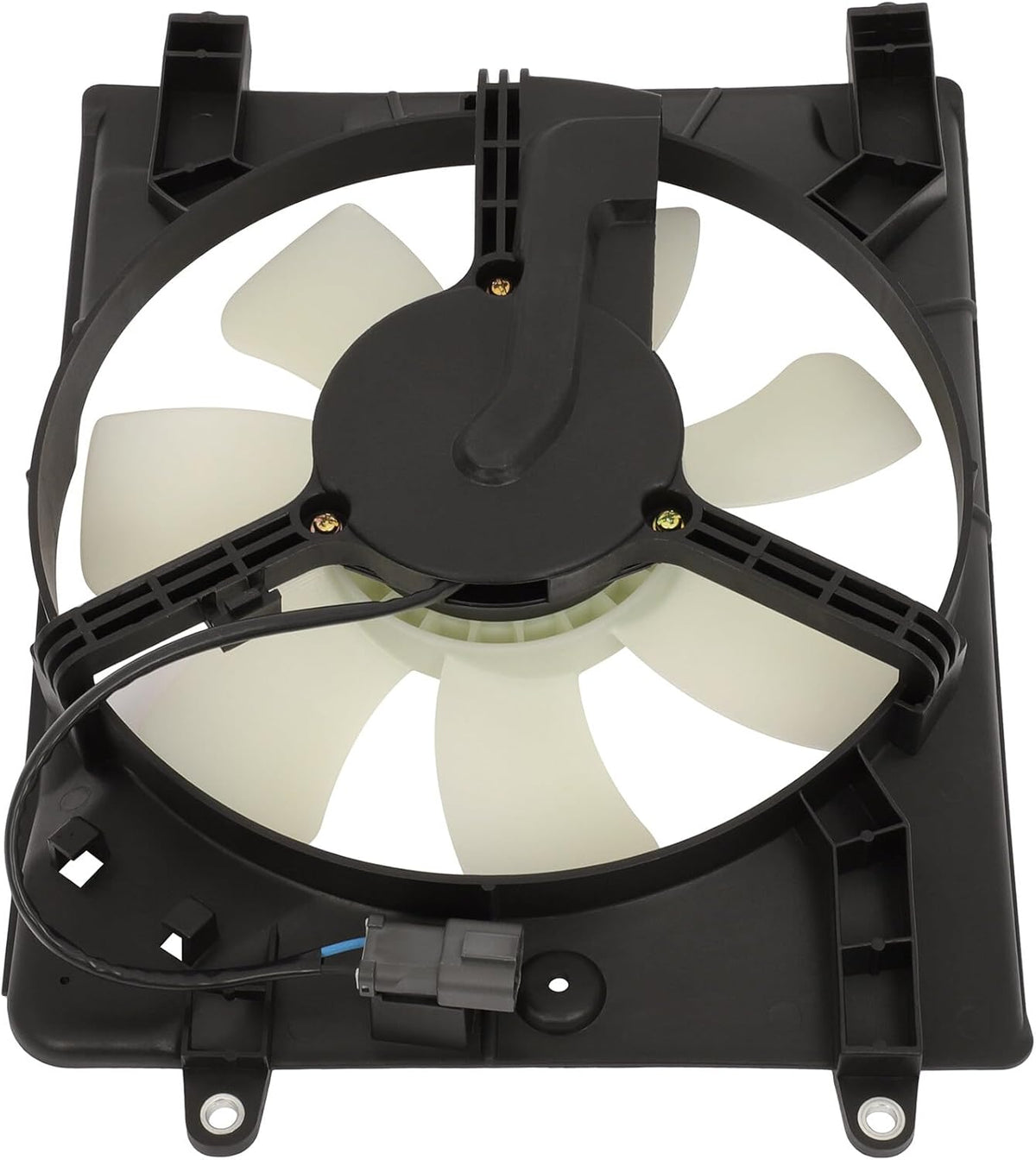 Air Conditioning A/C Condenser Compatible with Honda Civic 2006-2011 – Replaces 611520, 386155LAA01, 38611RMXA51, 386165LAA01, 38615R5AA01 – Cooling Fan Assembly - KUDUPARTS