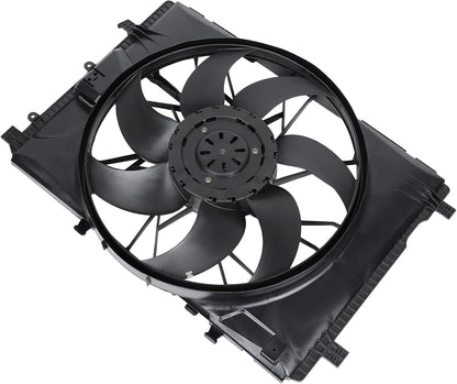 Radiator Cooling Fan Compatible with Mercedes-Benz C230 2008-2009, C250 2010-2015, C300 2008-2014, C350 2008-2015