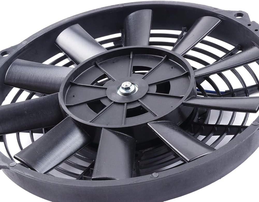 Universal A/C Condenser Compatible with Kia Amanti (2004-2006), Borrego (2009-2011), Cadenza (2014-2018) – Cooling Fan Assembly - KUDUPARTS