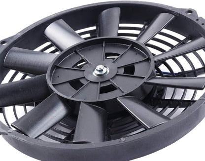 Universal A/C Condenser Compatible with Kia Amanti (2004-2006), Borrego (2009-2011), Cadenza (2014-2018) – Cooling Fan Assembly
