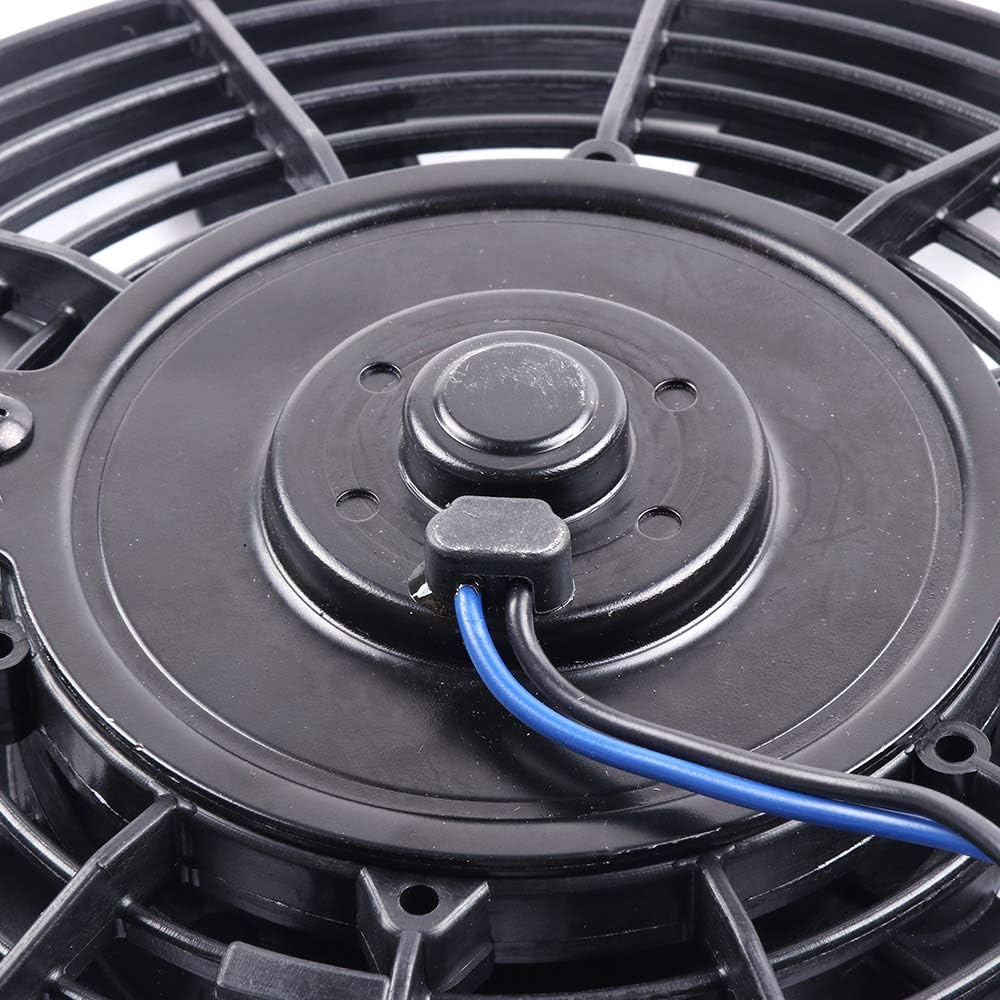 Universal A/C Condenser Compatible with Kia Amanti (2004-2006), Borrego (2009-2011), Cadenza (2014-2018) – Cooling Fan Assembly