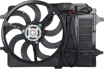 Radiator Cooling Fan Assembly Compatible with Mini Cooper 2003-2008 – 621080, 17117541092
