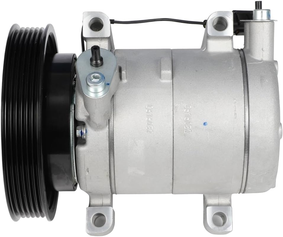 AC Compressor with Clutch – Compatible with 2001-2004 Nissan Frontier & Xterra 3.3L
