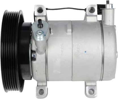 AC Compressor with Clutch – Compatible with 2001-2004 Nissan Frontier & Xterra 3.3L