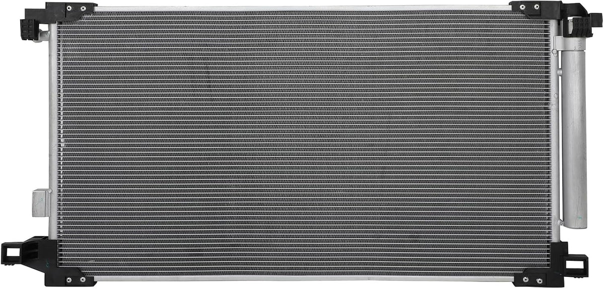AC Condenser Compatible with 2020-2022 Toyota Corolla & 2016-2022 Toyota Prius — Radiator Cooling Fan Assembly Replacement (30029, CN30029PFC, 8846047020, 8846010320) - KUDUPARTS