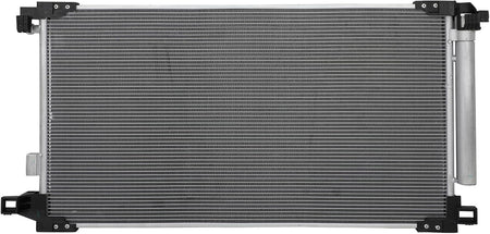 AC Condenser Compatible with 2020-2022 Toyota Corolla & 2016-2022 Toyota Prius — Radiator Cooling Fan Assembly Replacement (30029, CN30029PFC, 8846047020, 8846010320) - KUDUPARTS