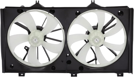 Dual Radiator Cooling Fan Assembly Compatible with 2007-2011 Toyota Camry - KUDUPARTS