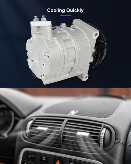 AC Compressor with Clutch – Compatible with INFINITI FX35, G35 3.5L (2003-2008) - KUDUPARTS