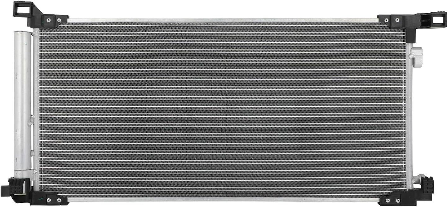 AC Condenser Compatible with 2019-2023 Toyota Corolla & 2019-2022 Lexus UX200 – Radiator Cooling Fan Assembly, Replacement 30155, 884A012010, CN30155PFC, TO3030338