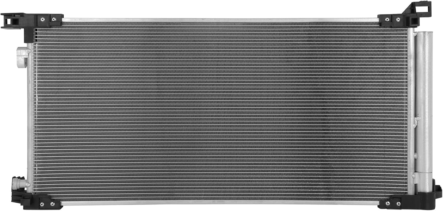 AC Condenser Compatible with 2019-2023 Toyota Corolla & 2019-2022 Lexus UX200 – Radiator Cooling Fan Assembly, Replacement 30155, 884A012010, CN30155PFC, TO3030338