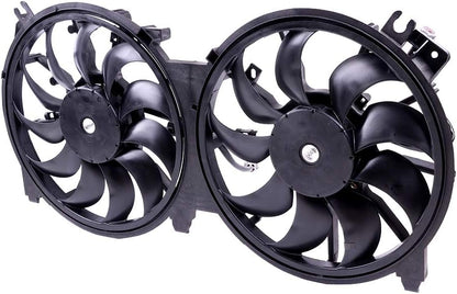 Radiator Cooling Fan Assembly Compatible with 2007-2016 Nissan Altima & 2016 Nissan Maxima – Replaces 620-453, 621660, FA70435, 214813NT0A, 214813TB0A, 214813TB0B, 21481JA000, 21481JA100, 21481ZX51A