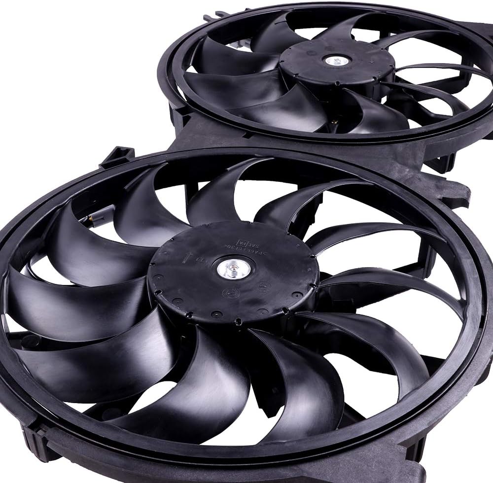 Radiator Cooling Fan Assembly Compatible with 2007-2016 Nissan Altima & 2016 Nissan Maxima – Replaces 620-453, 621660, FA70435, 214813NT0A, 214813TB0A, 214813TB0B, 21481JA000, 21481JA100, 21481ZX51A