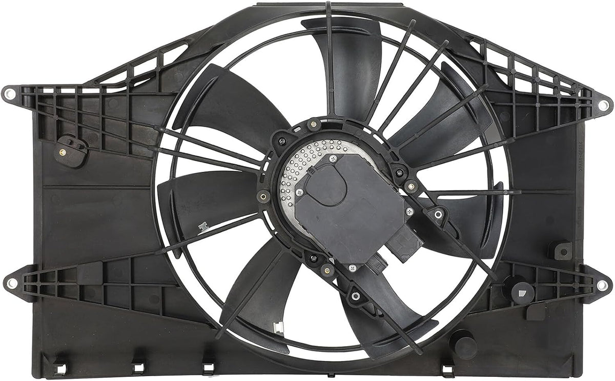 Radiator Cooling Fan Assembly Compatible with Honda Civic 2016-2020 | Replaces 624610, 19030-5AA-A01, 19015-5AG-H01, 19015-5AA-A01, 19015-RAA-A01-ZP - KUDUPARTS