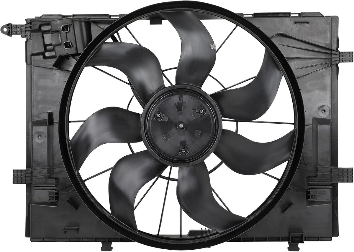 Radiator Cooling Fan 81cm for Mercedes-Benz C180/C200/C250/C300 (2014-2017) – OEM 0999061100, A0999061100 - KUDUPARTS