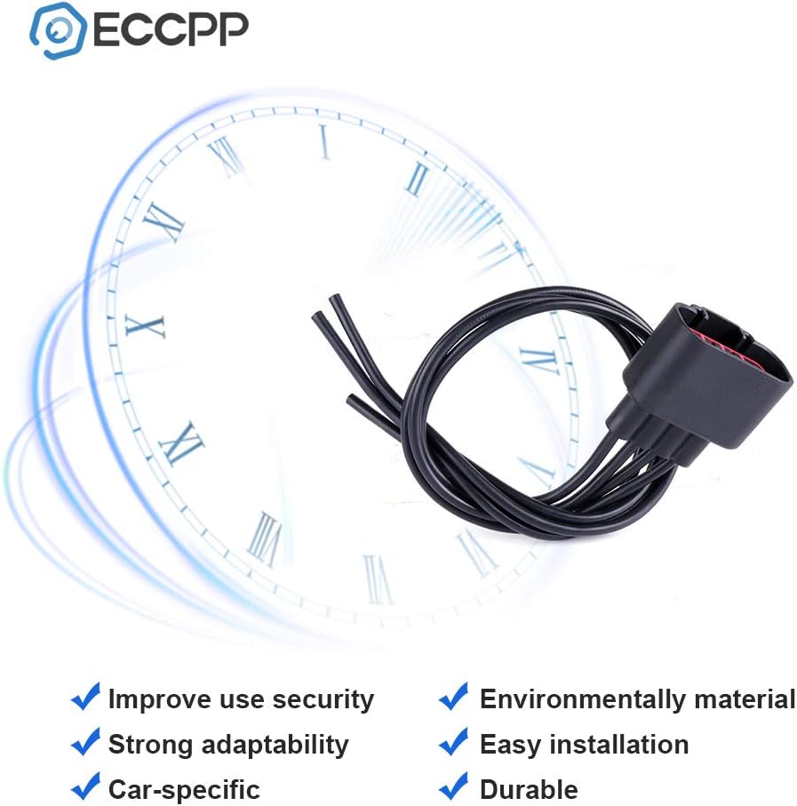 Heater Blower Motor Wire Harness Air Conditioning Replacement Part Compatible with 2008-2012 Ford Escape, 2007-2016 Ford Expedition, 2004-2014 Ford F-150, 2007-2010 Ford F-250 Super Duty