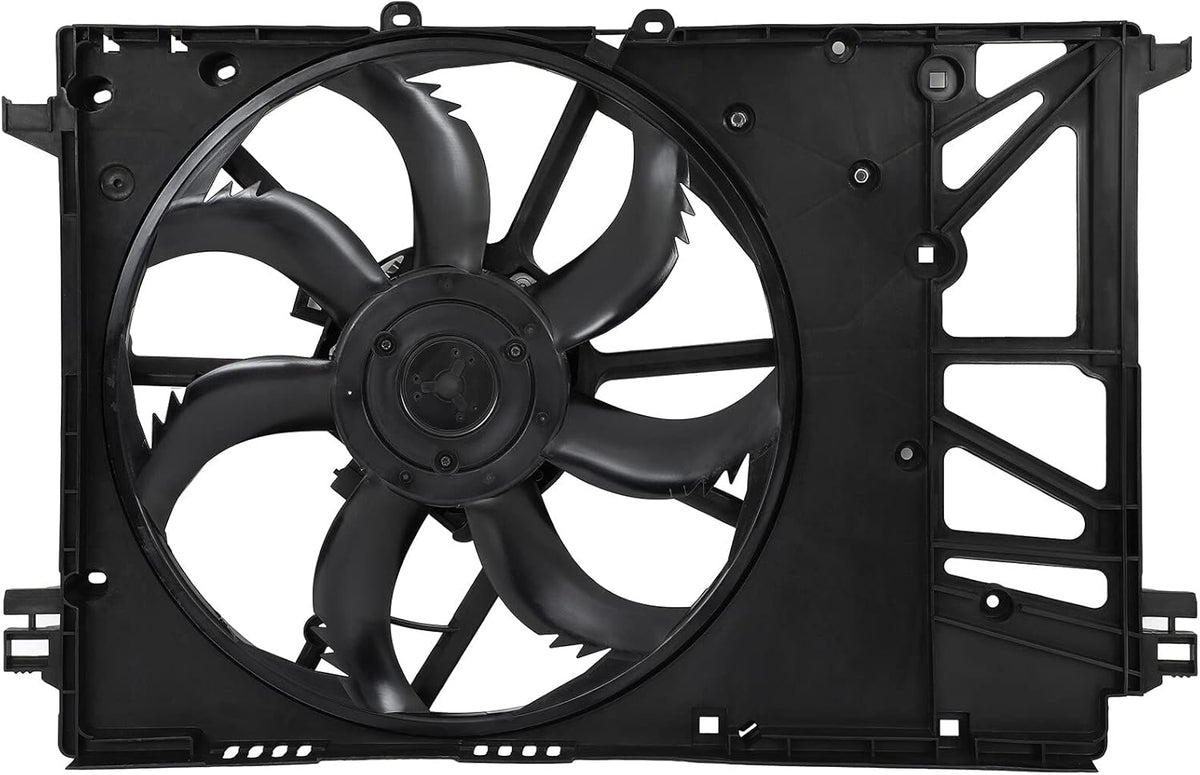 Radiator Cooling Fan Assembly 82cm x 82cm, 4-Pin, Under 60 dB – Fits 2019-2021 Toyota Avalon, Camry, RAV4, ES350 - KUDUPARTS