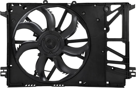 Radiator Cooling Fan Assembly 82cm x 82cm, 4-Pin, Under 60 dB – Fits 2019-2021 Toyota Avalon, Camry, RAV4, ES350 - KUDUPARTS