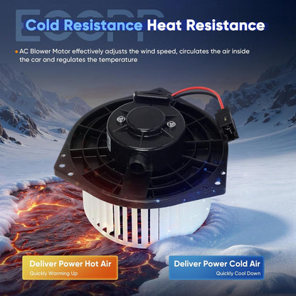 Blower Motor Compatible with 2012-2021 Nissan NV1500, NV2500, NV3500 & 2016-2019 Titan XD – HVAC Replacement 700314, 27220-1PA0A, 272201PA1B, PM4059, 75012