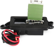 Heater Blower Motor Resistor - AC Replacement Part Compatible with 2004-2007 Buick Rainier, 2002-2006 Chevy Trailblazer EXT, 2002-2009 GMC Envoy - KUDUPARTS