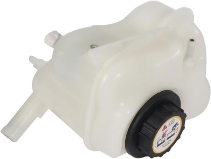 Coolant Radiator Reservoir Tank 21030881, 603-121 - Coolant Overflow Expansion Bottle with Cap and Sensor for Saturn