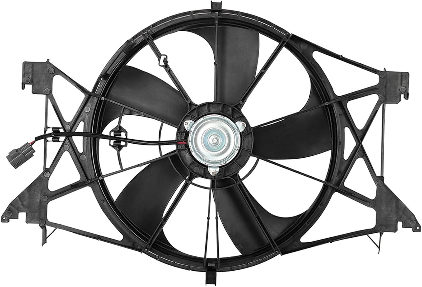 Cooling Fan Assembly Radiator Fit for 2009-2010 Dodge Ram 1500, 2011-2018 Ram 1500, 2019 Ram 1500 Classic